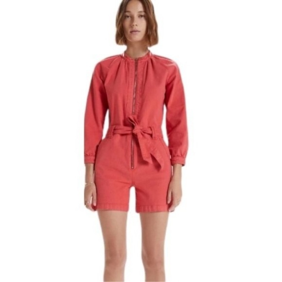 MOTHER THE GATHERER SHORT ROMPER Far Gone - Bittersweet Size Small - Picture 1 of 8